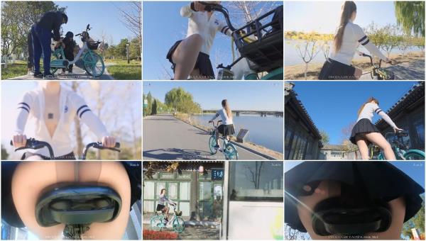 [妖精社视频] H2001《盈儿-美丝自行车》